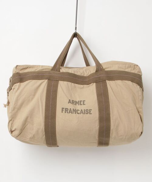 MILITARY(ミリタリー)の「MILITARY REPRODUCT / ミリタリーリプロダクト FRENCH ARMY TYPE FRANCE AIR FORCE PARATROOPER BAG LARGE フランス軍タイプ パラシュートバッグ(ボストンバッグ・メンズ・オリーブ/カーキオリーブ・FREE)」の15枚目の写真