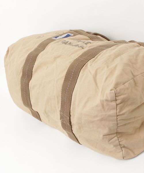 MILITARY(ミリタリー)の「MILITARY REPRODUCT / ミリタリーリプロダクト FRENCH ARMY TYPE FRANCE AIR FORCE PARATROOPER BAG LARGE フランス軍タイプ パラシュートバッグ(ボストンバッグ・メンズ・オリーブ/カーキオリーブ・FREE)」の16枚目の写真