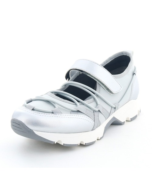 あしながおじさん（アシナガオジサン）の「メリージェーンスニーカー　7210141（スニーカー・レディース・ライトピンク/ブラック/シルバー・L/M/S/LL）」の17枚目の写真