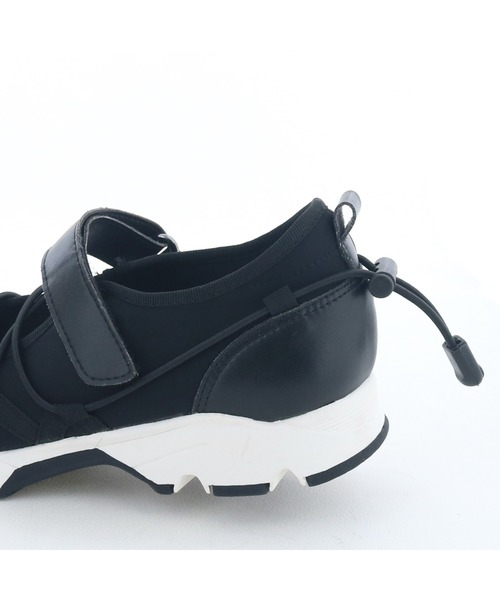 あしながおじさん（アシナガオジサン）の「メリージェーンスニーカー　7210141（スニーカー・レディース・ライトピンク/ブラック/シルバー・L/M/S/LL）」の21枚目の写真