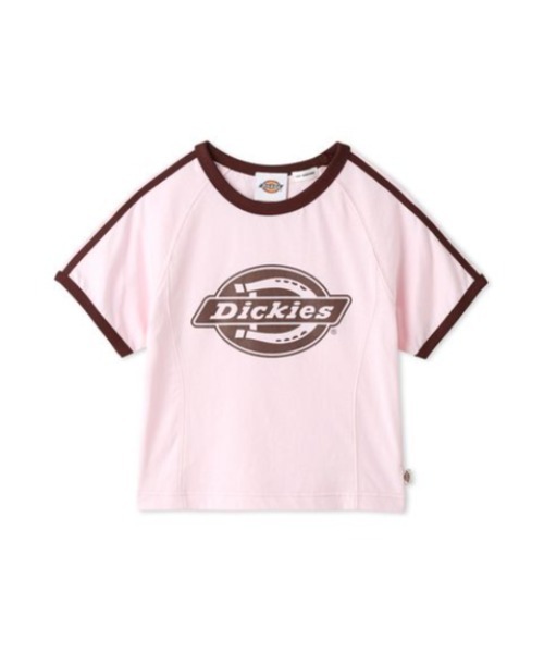 LILY BROWN（リリーブラウン）の「【Dickies×LILYBROWN】グラフィックコンパクトTシャツ（Tシャツ/カットソー・レディース・クリーム/レッド/ピンク/ホワイト・FREE）」の20枚目の写真