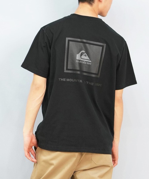 Quiksilver(クイックシルバー)の「【ムラサキスポーツ限定】QUIKSILVER/クイックシルバー 半袖Tシャツ バックプリント QST251617M(Tシャツ/カットソー・メンズ・グレイッシュベージュ/ブラック/ホワイト・XL/L/M)」の1枚目の写真