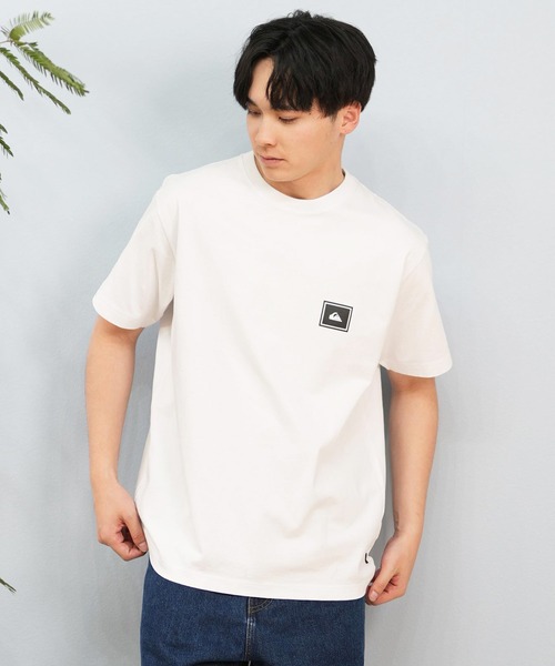 Quiksilver(クイックシルバー)の「【ムラサキスポーツ限定】QUIKSILVER/クイックシルバー 半袖Tシャツ バックプリント QST251617M(Tシャツ/カットソー・メンズ・グレイッシュベージュ/ブラック/ホワイト・XL/L/M)」の4枚目の写真
