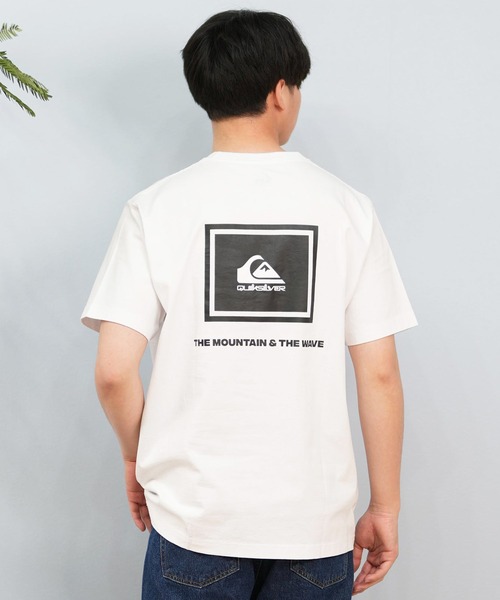 Quiksilver(クイックシルバー)の「【ムラサキスポーツ限定】QUIKSILVER/クイックシルバー 半袖Tシャツ バックプリント QST251617M(Tシャツ/カットソー・メンズ・グレイッシュベージュ/ブラック/ホワイト・XL/L/M)」の6枚目の写真