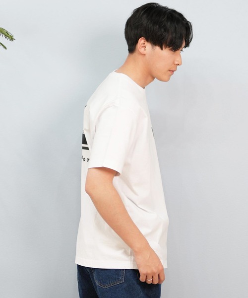 Quiksilver(クイックシルバー)の「【ムラサキスポーツ限定】QUIKSILVER/クイックシルバー 半袖Tシャツ バックプリント QST251617M(Tシャツ/カットソー・メンズ・グレイッシュベージュ/ブラック/ホワイト・XL/L/M)」の7枚目の写真
