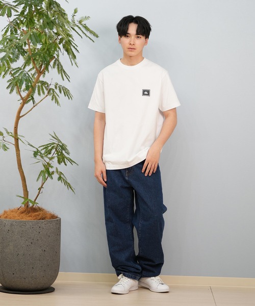 Quiksilver(クイックシルバー)の「【ムラサキスポーツ限定】QUIKSILVER/クイックシルバー 半袖Tシャツ バックプリント QST251617M(Tシャツ/カットソー・メンズ・グレイッシュベージュ/ブラック/ホワイト・XL/L/M)」の8枚目の写真