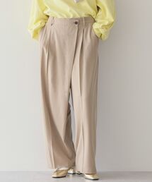 イージーケアラップ風パンツ