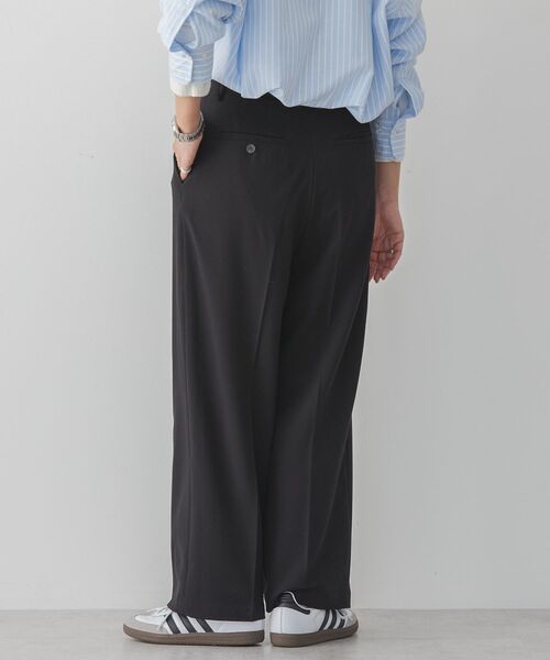 AMERICAN HOLIC（アメリカンホリック）の「イージーケアラップ風パンツ（その他パンツ・レディース・杢グレー/ブラック/ベージュ・M/S/L）」の19枚目の写真