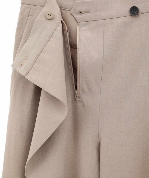 AMERICAN HOLIC（アメリカンホリック）の「イージーケアラップ風パンツ（その他パンツ・レディース・杢グレー/ブラック/ベージュ・M/S/L）」の16枚目の写真