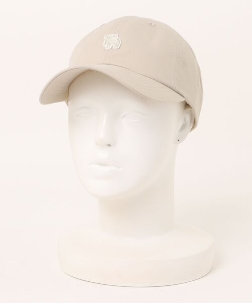 moz（モズ）の「moz/モズ　タイプライターキャップ（キャップ・レディース・ライトベージュ/ベージュ/ピンク/ブラック/カーキ・ONE SIZE）」の2枚目の写真