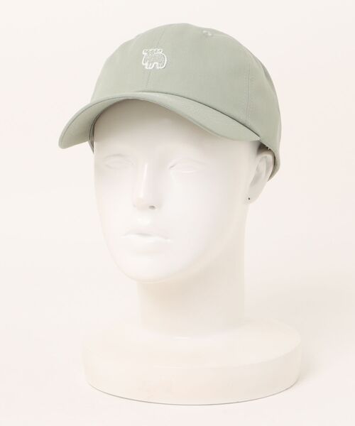 moz（モズ）の「moz/モズ　タイプライターキャップ（キャップ・レディース・ライトベージュ/ベージュ/ピンク/ブラック/カーキ・ONE SIZE）」の4枚目の写真