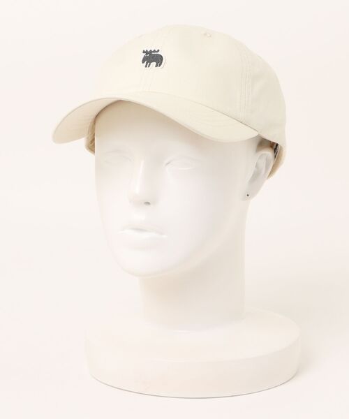 moz（モズ）の「moz/モズ　タイプライターキャップ（キャップ・レディース・ライトベージュ/ベージュ/ピンク/ブラック/カーキ・ONE SIZE）」の3枚目の写真