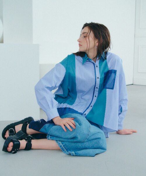 YECCA VECCA(イェッカヴェッカ)の「バックルスポーツサンダル(サンダル・レディース・ブラック/ブラウン・M/L)」の6枚目の写真