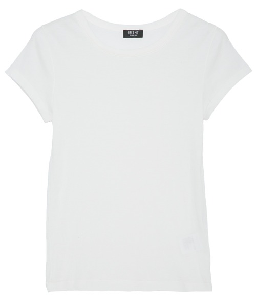 IRIS47（イリスフォーセブン）の「【IRIS 47】comfy short tops/コンフィー ショート トップス（Tシャツ/カットソー・レディース・ブラック/グリーン/ホワイト・FREE）」の15枚目の写真