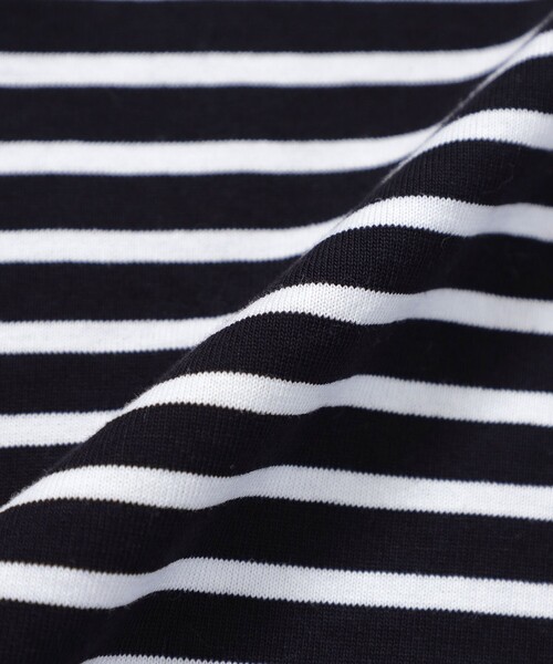 MACKINTOSH PHILOSOPHY（ﾏｯｷﾝﾄｯｼｭ ﾌｨﾛｿﾌｨｰ）の「バッキンガムベア BD天竺 ワイドリブ半袖Tシャツ（Tシャツ/カットソー・メンズ・ブラック/ホワイト/チャコールグレー/ライトブルー・38/40）」の15枚目の写真