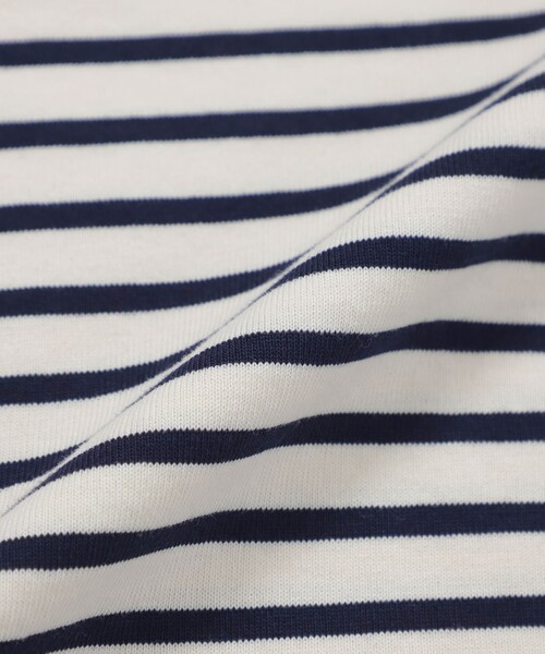 MACKINTOSH PHILOSOPHY（ﾏｯｷﾝﾄｯｼｭ ﾌｨﾛｿﾌｨｰ）の「バッキンガムベア BD天竺 ワイドリブ半袖Tシャツ（Tシャツ/カットソー・メンズ・ブラック/ホワイト/チャコールグレー/ライトブルー・38/40）」の17枚目の写真