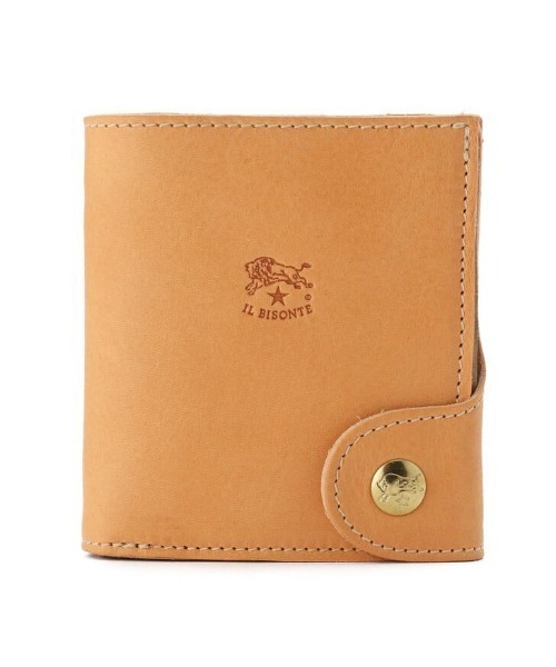 IL BISONTE(イルビゾンテ)の「IL BISONTE / ORIGINAL LEATHER / ウォレット(財布・レディース・レッド/グレー/ネイビー/オリーブ/ダークブラウン/ブラック/グリーン/ライトブラウン/オレンジ/レンガ/ナチュラル・FREE)」の5枚目の写真
