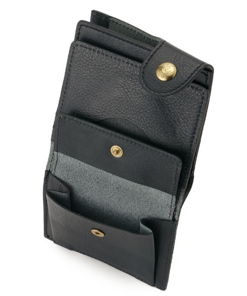 IL BISONTE(イルビゾンテ)の「IL BISONTE / ORIGINAL LEATHER / ウォレット(財布・レディース・レッド/グレー/ネイビー/オリーブ/ダークブラウン/ブラック/グリーン/ライトブラウン/オレンジ/レンガ/ナチュラル・FREE)」の15枚目の写真