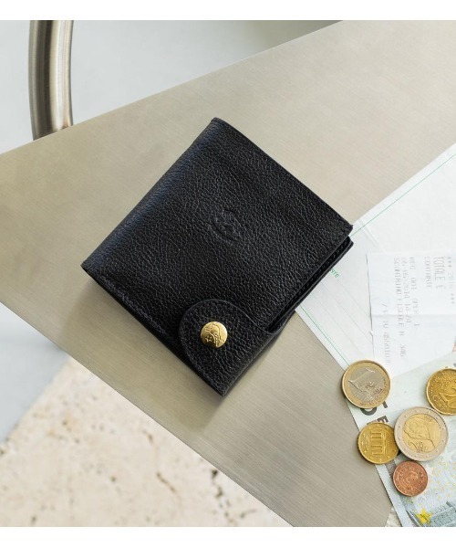 IL BISONTE(イルビゾンテ)の「IL BISONTE / ORIGINAL LEATHER / ウォレット(財布・レディース・レッド/グレー/ネイビー/オリーブ/ダークブラウン/ブラック/グリーン/ライトブラウン/オレンジ/レンガ/ナチュラル・FREE)」の12枚目の写真