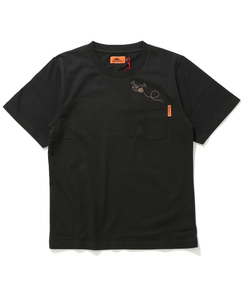 KRIFF MAYER Kid's Collection(クリフメイヤーキッズコレクション)の「【綿100%】楽LUCK-T(はちみつハンター)(Tシャツ/カットソー・キッズ・オレンジ/オフホワイト/チャコール/ライトグリーン/ネイビー・150/140/120/130/170/160)」の14枚目の写真
