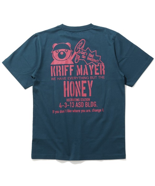 KRIFF MAYER Kid's Collection(クリフメイヤーキッズコレクション)の「【綿100%】楽LUCK-T(はちみつハンター)(Tシャツ/カットソー・キッズ・オレンジ/オフホワイト/チャコール/ライトグリーン/ネイビー・150/140/120/130/170/160)」の22枚目の写真