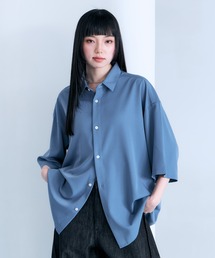RAGEBLUE | 【LUXURY+EASY】<接触冷感>OVER SIZE DRAPE SHIRTS / ラグイージー オーバーサイズドレープシャツ(シャツ/ブラウス)