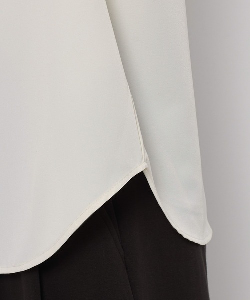 RAGEBLUE（レイジブルー）の「【LUXURY+EASY】＜接触冷感＞OVER SIZE DRAPE SHIRTS / ラグイージー オーバーサイズドレープシャツ（シャツ/ブラウス・メンズ・ホワイト/ブラック/ブルー/グレー/ピンク/ダークグレー/ライトグリーン/ライトブルー・SMALL/MEDIUM/LARGE）」の13枚目の写真