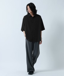 RAGEBLUE（レイジブルー）の「【LUXURY+EASY】＜接触冷感＞OVER SIZE DRAPE SHIRTS / ラグイージー オーバーサイズドレープシャツ（シャツ/ブラウス）」