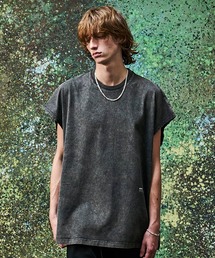 MSML | VINTAGE GARMENT DYE SLEEVELESS CUTSEW(Tシャツ/カットソー)
