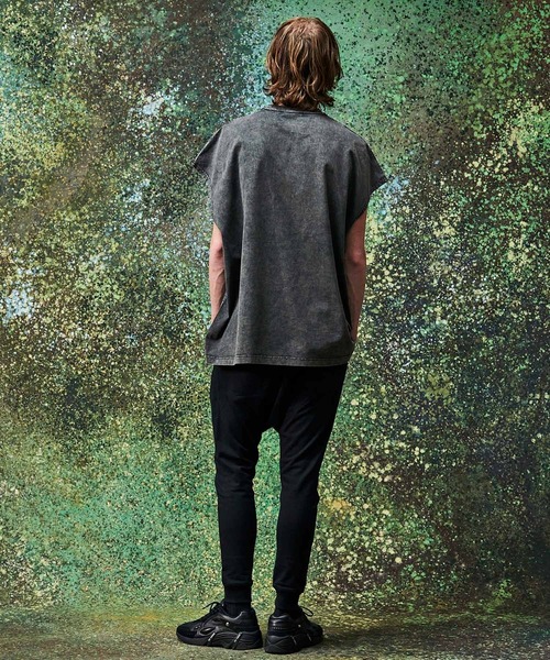 MSML（エムエスエムエル）の「VINTAGE GARMENT DYE SLEEVELESS CUTSEW（Tシャツ/カットソー・メンズ・レッド/ライトブルー/ブラック・ONE SIZE）」の20枚目の写真