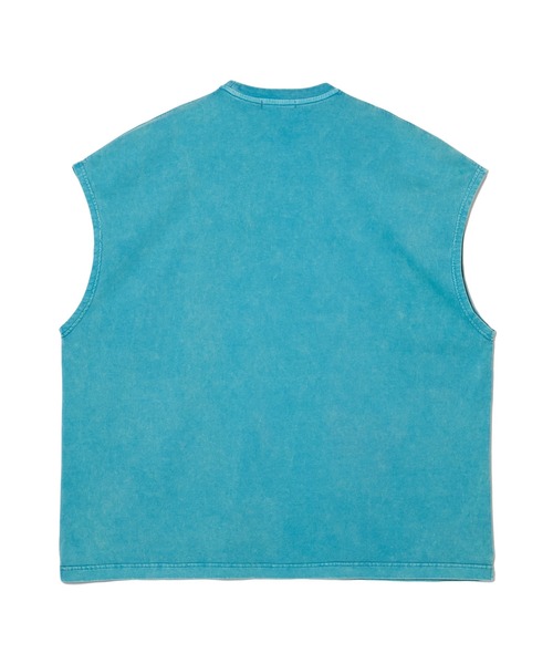 MSML（エムエスエムエル）の「VINTAGE GARMENT DYE SLEEVELESS CUTSEW（Tシャツ/カットソー・メンズ・レッド/ライトブルー/ブラック・ONE SIZE）」の12枚目の写真