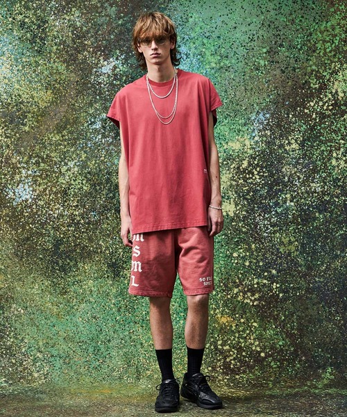 MSML（エムエスエムエル）の「VINTAGE GARMENT DYE SLEEVELESS CUTSEW（Tシャツ/カットソー・メンズ・レッド/ライトブルー/ブラック・ONE SIZE）」の10枚目の写真