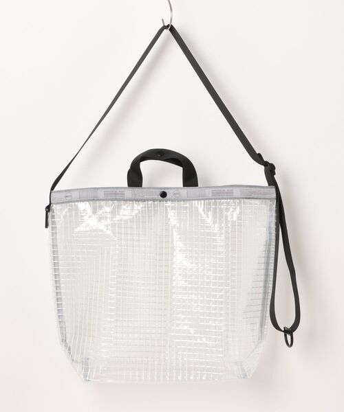 TIMELESS COMFORT(タイムレスコンフォート)の「WEEKEND(ER)(ウィークエンダー)GRID TOTEBAG(ショルダーバッグ・メンズ・オレンジ/グレー・ONE SIZE)」の8枚目の写真