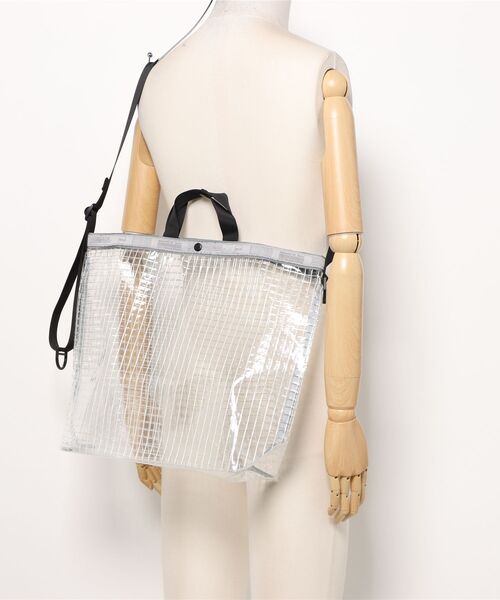TIMELESS COMFORT(タイムレスコンフォート)の「WEEKEND(ER)(ウィークエンダー)GRID TOTEBAG(ショルダーバッグ・メンズ・オレンジ/グレー・ONE SIZE)」の11枚目の写真