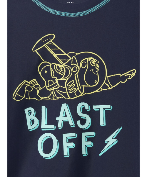 GAP（ギャップ）の「babyGap | ディズニー 水着 ラッシュガード (ベビー)（ラッシュガード・キッズ・グリーン/オレンジ/ネイビー・110cm/105cm/100cm/95cm/90cm/80ｃｍ/70cm）」の5枚目の写真