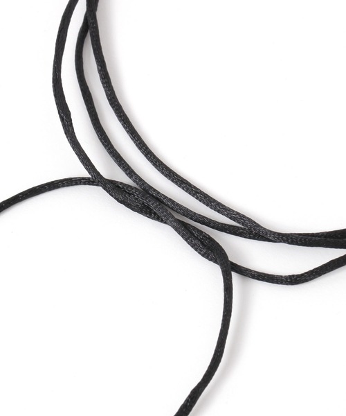 LOWRYS FARM（ローリーズファーム）の「ハートツキコードチョーカー　 320803（ネックレス・レディース・グレー/グレー系その他・FREE）」の3枚目の写真