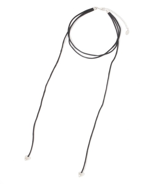 LOWRYS FARM（ローリーズファーム）の「ハートツキコードチョーカー　 320803（ネックレス・レディース・グレー/グレー系その他・FREE）」の6枚目の写真