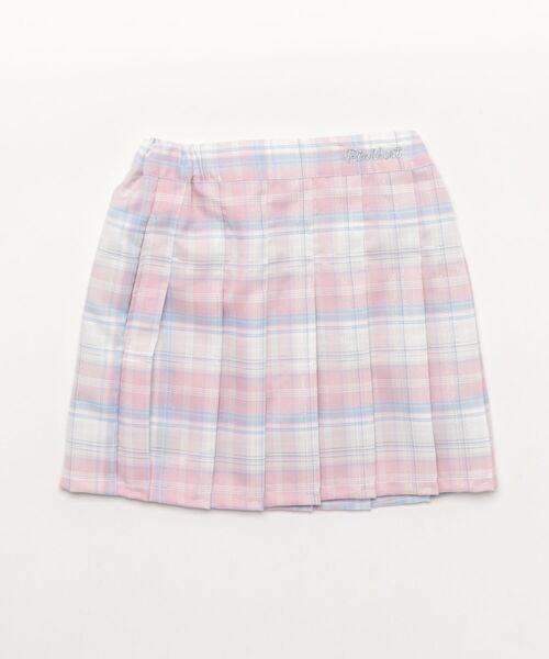 PINKHUNT（ピンクハント）の「PINKHUNT ピンクハント プリーツ スカート 0549K（スカート・キッズ・アッシュグレー/ブルー/ベビーピンク/ネイビー/パープル/グリーン・120cm/140cm/150cm/160cm/130cm）」の12枚目の写真