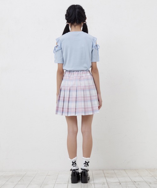★専用ページです★水色スカート＆ピンクトップ PING APPAREL】全方向ストレッチサッカースカート ＜LADIES LINE