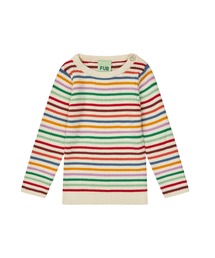 FUB（ファブ）の「FUB / ベビー マルチストライプロングTシャツ（シャツ/ブラウス・キッズ）」
