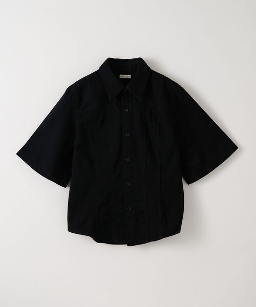 stevenalan スティーブンアラン チャイナ シャツ Steven Alan＞ 60 シック チェック オープンカラー シャツ
