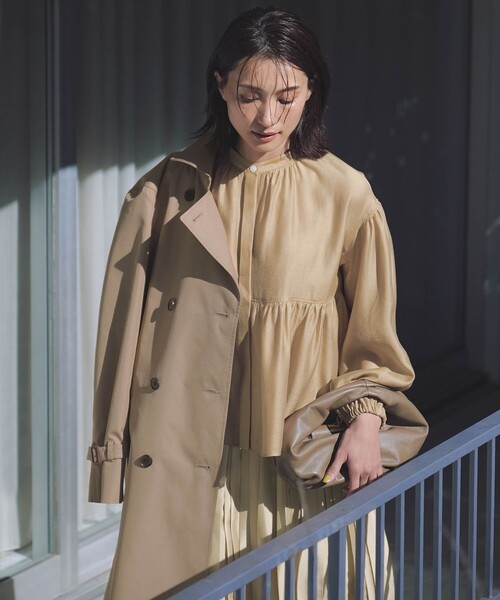 ひよこ23区　Tシャツ とソフトオーガンジーボリュームブラウス38のセット 23区(ニジュウサンク)の【WEB&一部店舗限定カラーあり】ソフト