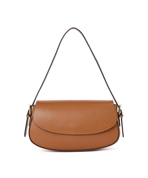 PINKY&DIANNE（ピンキーアンドダイアン）の「レクタングルレザーバッグ（ハンドバッグ・レディース・ブラック/ナチュラル・ONE SIZE）」の6枚目の写真