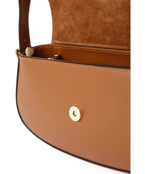 PINKY&DIANNE（ピンキーアンドダイアン）の「レクタングルレザーバッグ（ハンドバッグ・レディース・ブラック/ナチュラル・ONE SIZE）」の12枚目の写真