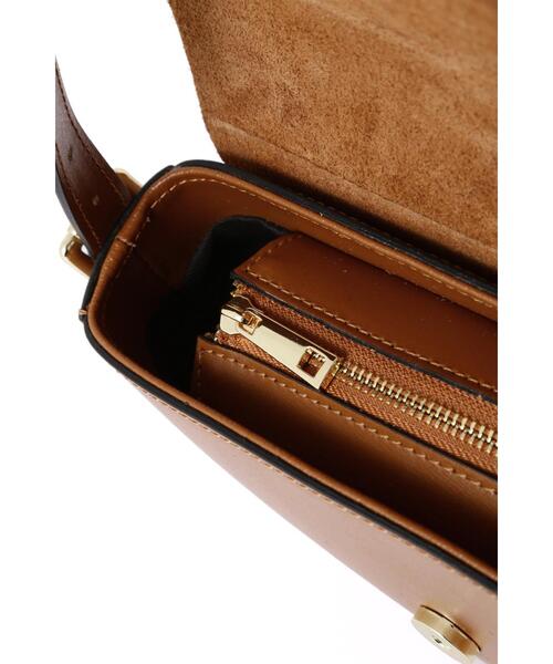 PINKY&DIANNE（ピンキーアンドダイアン）の「レクタングルレザーバッグ（ハンドバッグ・レディース・ブラック/ナチュラル・ONE SIZE）」の13枚目の写真