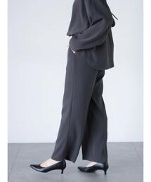 sm2rhythm（サマンサモスモスリズム）の「【セレモニーアイテム】ジョーゼットパンツ(セットアップ可)（その他パンツ）」