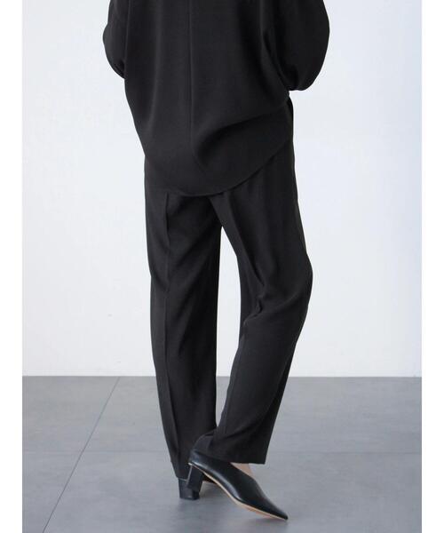 sm2rhythm（サマンサモスモスリズム）の「【セレモニーアイテム】ジョーゼットパンツ(セットアップ可)（その他パンツ・レディース・チャコールグレー/キナリ/ブラック・L/M）」の7枚目の写真