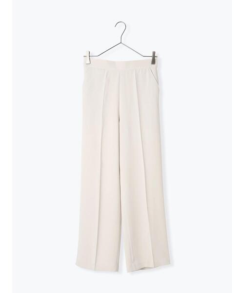 sm2rhythm（サマンサモスモスリズム）の「【セレモニーアイテム】ジョーゼットパンツ(セットアップ可)（その他パンツ・レディース・チャコールグレー/キナリ/ブラック・L/M）」の20枚目の写真