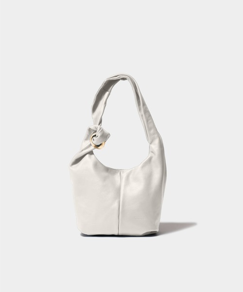 beautiful people(ビューティフルピープル)の「klein two way bag in smooth leather(ショルダーバッグ・レディース・ダルブルー系/オフホワイト/ブラック・FREE)」の1枚目の写真