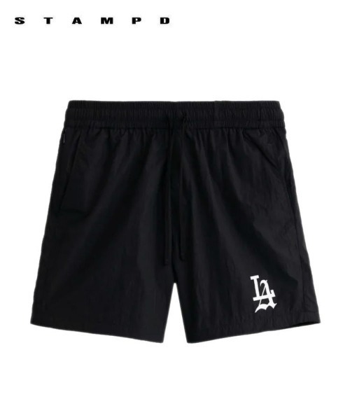 STAMPD（スタンプド）の「【STAMPD】LA 001 TRUNK / ブラック [SLA-M3893SH]（スウェットパンツ・メンズ・ブラック・S/M）」の2枚目の写真